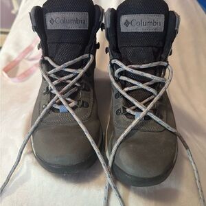 Columbia Black and Gray Outdoor Boots